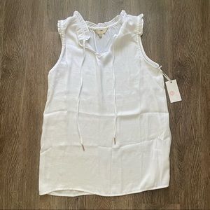 Lauren James Women’s White Tank Top Size XS